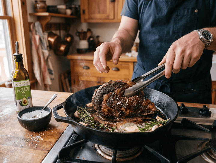 Reverse Sear Wagyu Ribeye